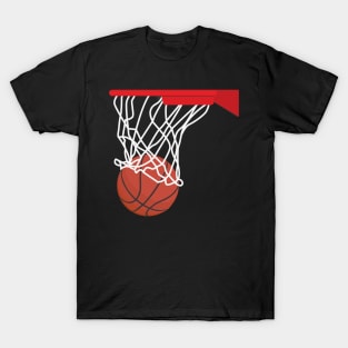 Basket Ball Swoosh T-Shirt